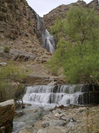 عکس آبشار دره گاهان