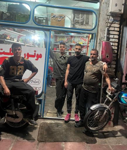 تعمیرگاه موتورسیکلت سلیمانی