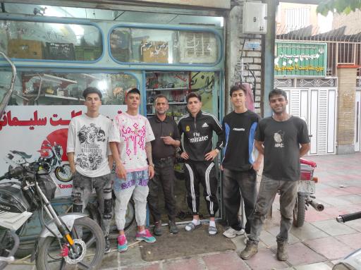 تعمیرگاه موتورسیکلت سلیمانی