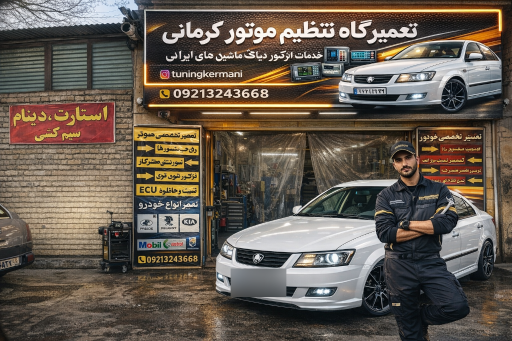 عکس تنظیم موتور 