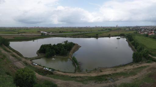 عکس دریاچه آببندان حربده شمالی 