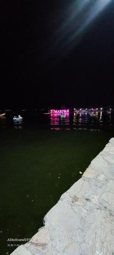 عکس اسکله قایق سواری زریبار