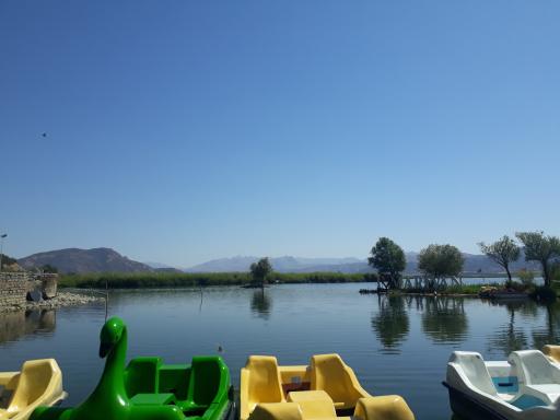 عکس اسکله قایق سواری زریبار