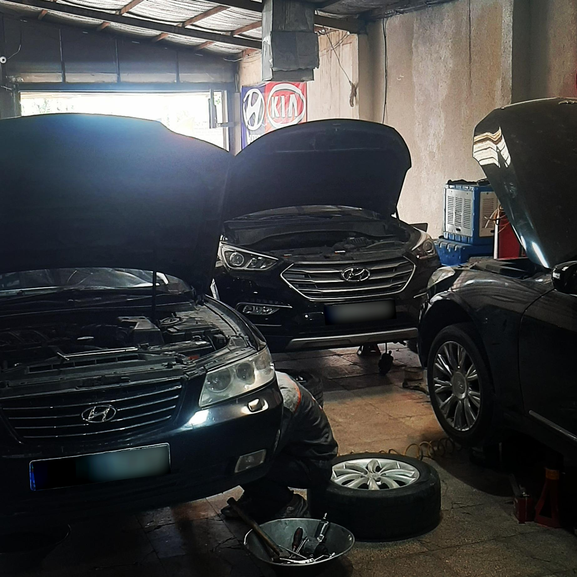 عکس تعمیرگاه تخصصی هیوندا و کیا تیموری