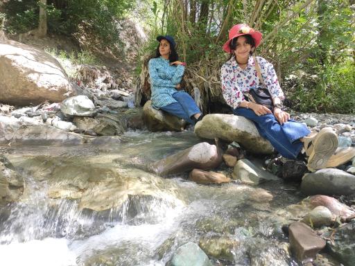 عکس آبشار هنزک