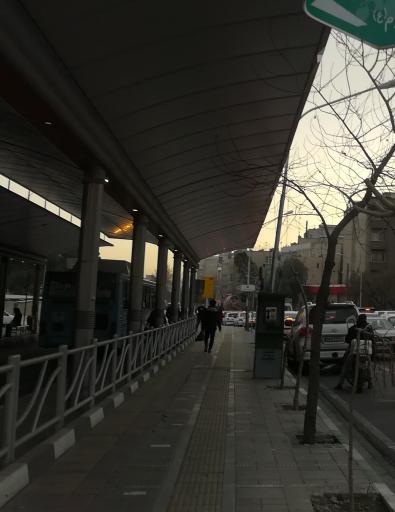 عکس ایستگاه اتوبوس پایانه شهید بهشتی م امام حسین