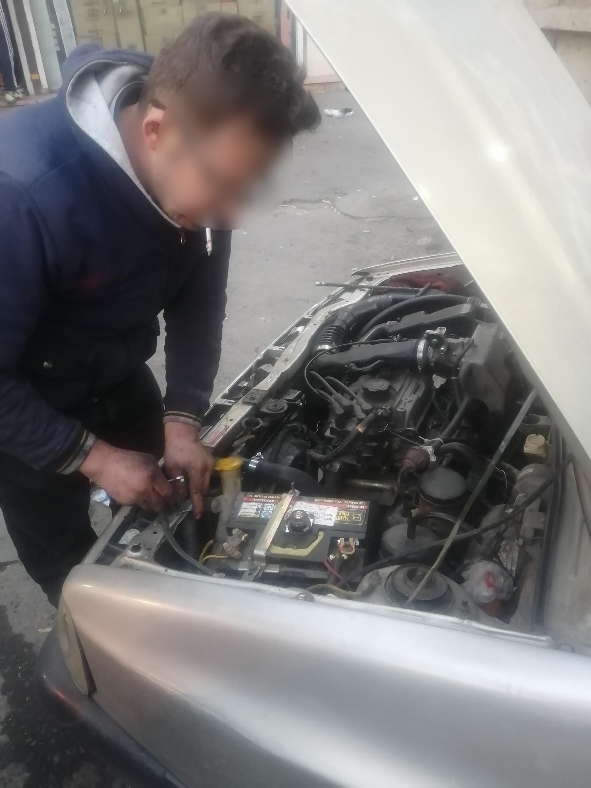 عکس برق خودرو ممد امریکایی /رادیات علی قزوینی