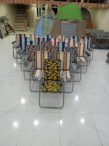 عکس تولید و پخش میز و صندلی تاشوی عدالت