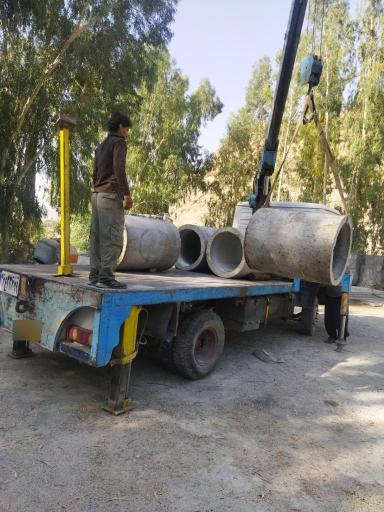 عکس قطعات بتنی و تیرچه سازی فتحی