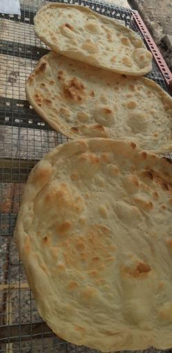 عکس نان تنوری گندم