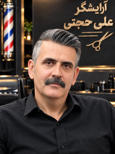 عکس پیرایش علی حجتی