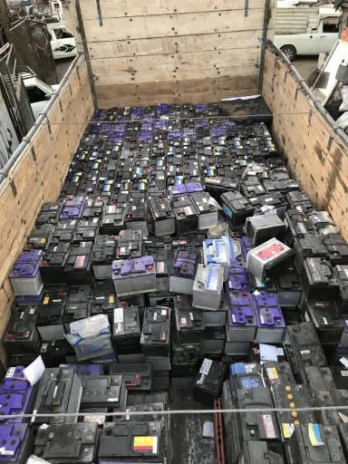 عکس باتری فرسوده گل محمدی