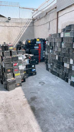 عکس باتری فرسوده گل محمدی