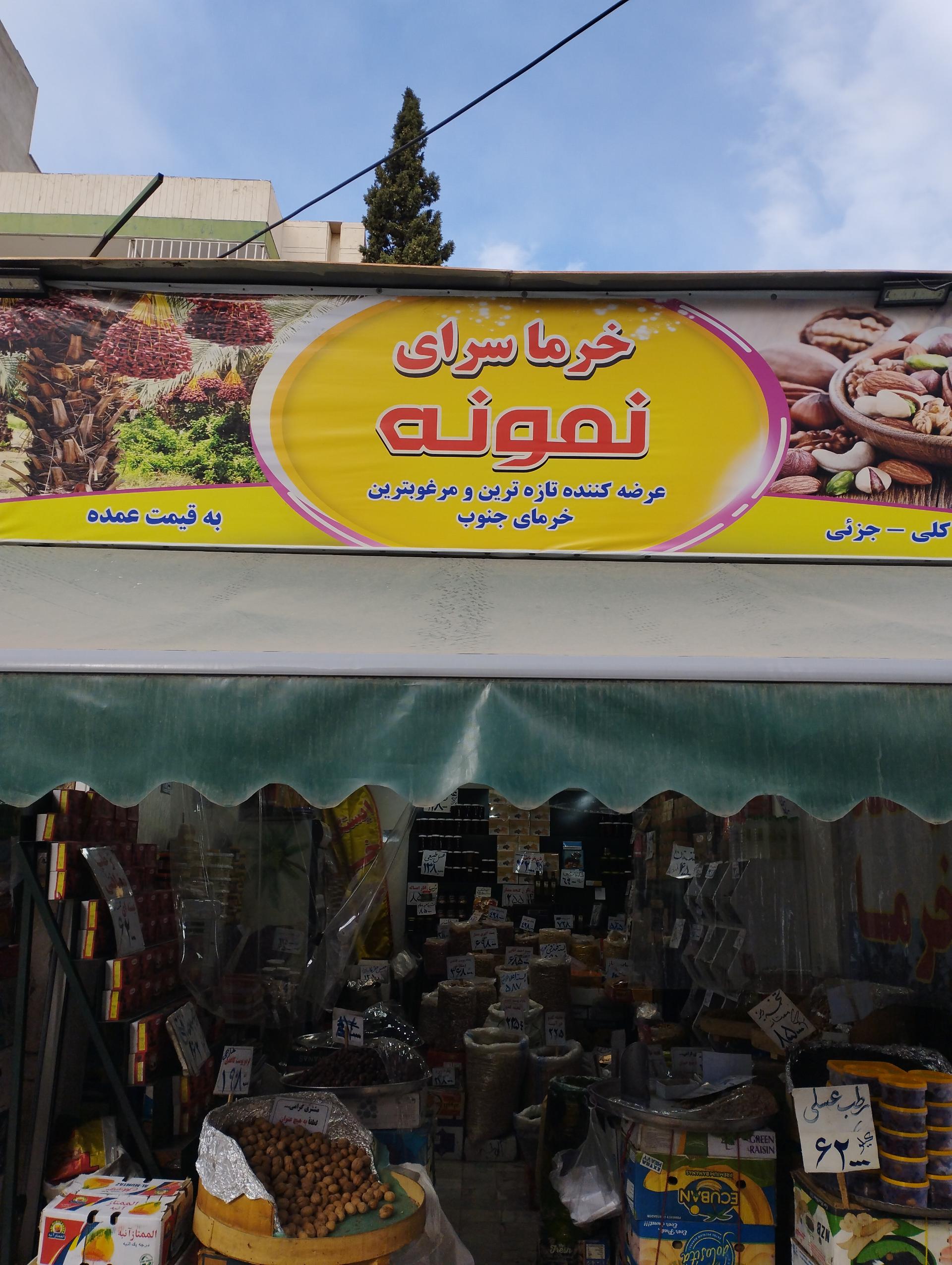 عکس خرما سرای نمونه 