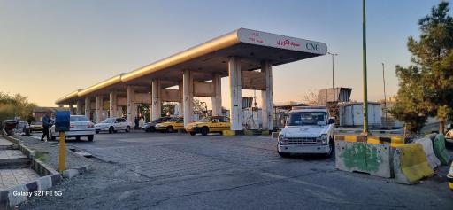 عکس پمپ گاز CNG شهید فکوری