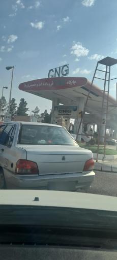 عکس پمپ گاز CNG فرودگاه امام خمینی