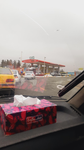 عکس پمپ گاز CNG فرودگاه امام خمینی