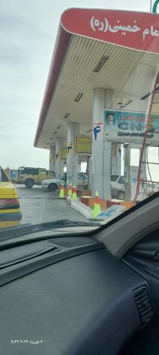 عکس پمپ گاز CNG فرودگاه امام خمینی