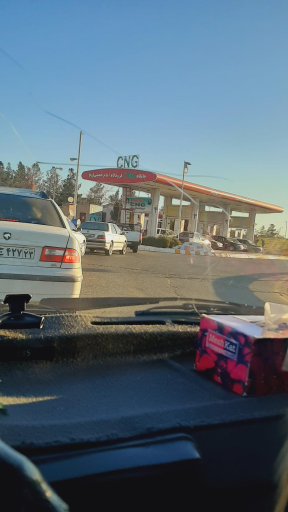 عکس پمپ گاز CNG فرودگاه امام خمینی