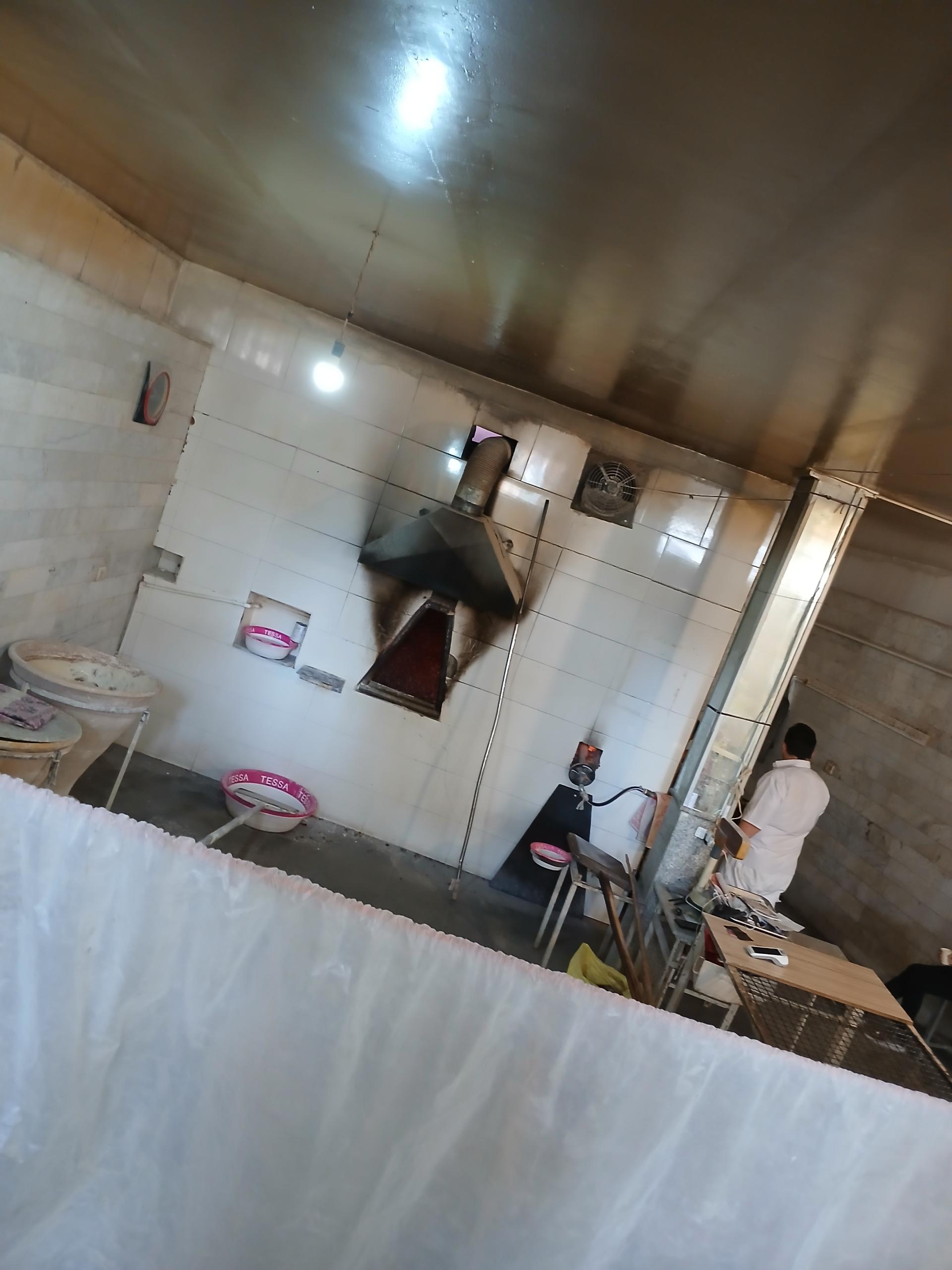 عکس سنگک پزی اصالتی