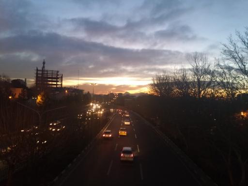 عکس پل عابر پیاده گیشا