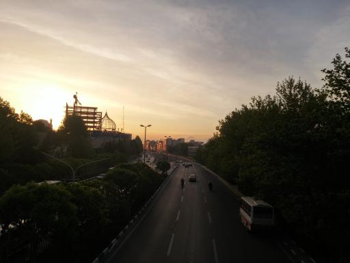 عکس پل عابر پیاده گیشا