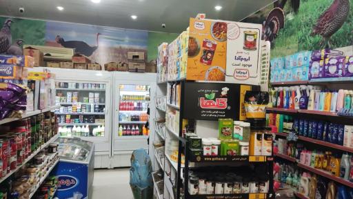عکس سوپر مارکت جزیره شتر مرغ