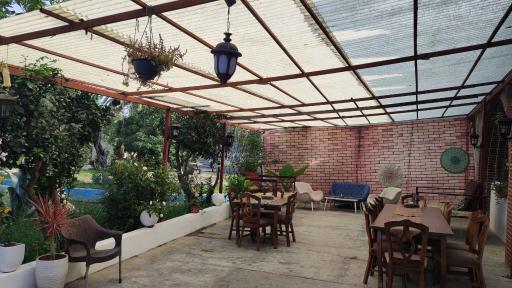 عکس باغ رستوران شمس