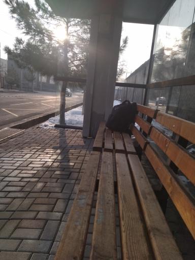 عکس ایستگاه اتوبوس عصمتیه 13