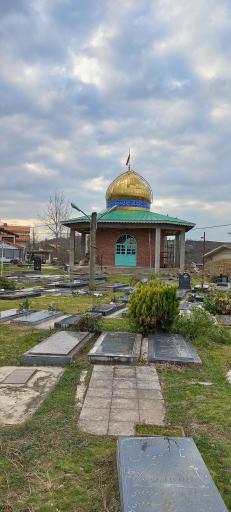 عکس آرامستان لیش سیاهکل