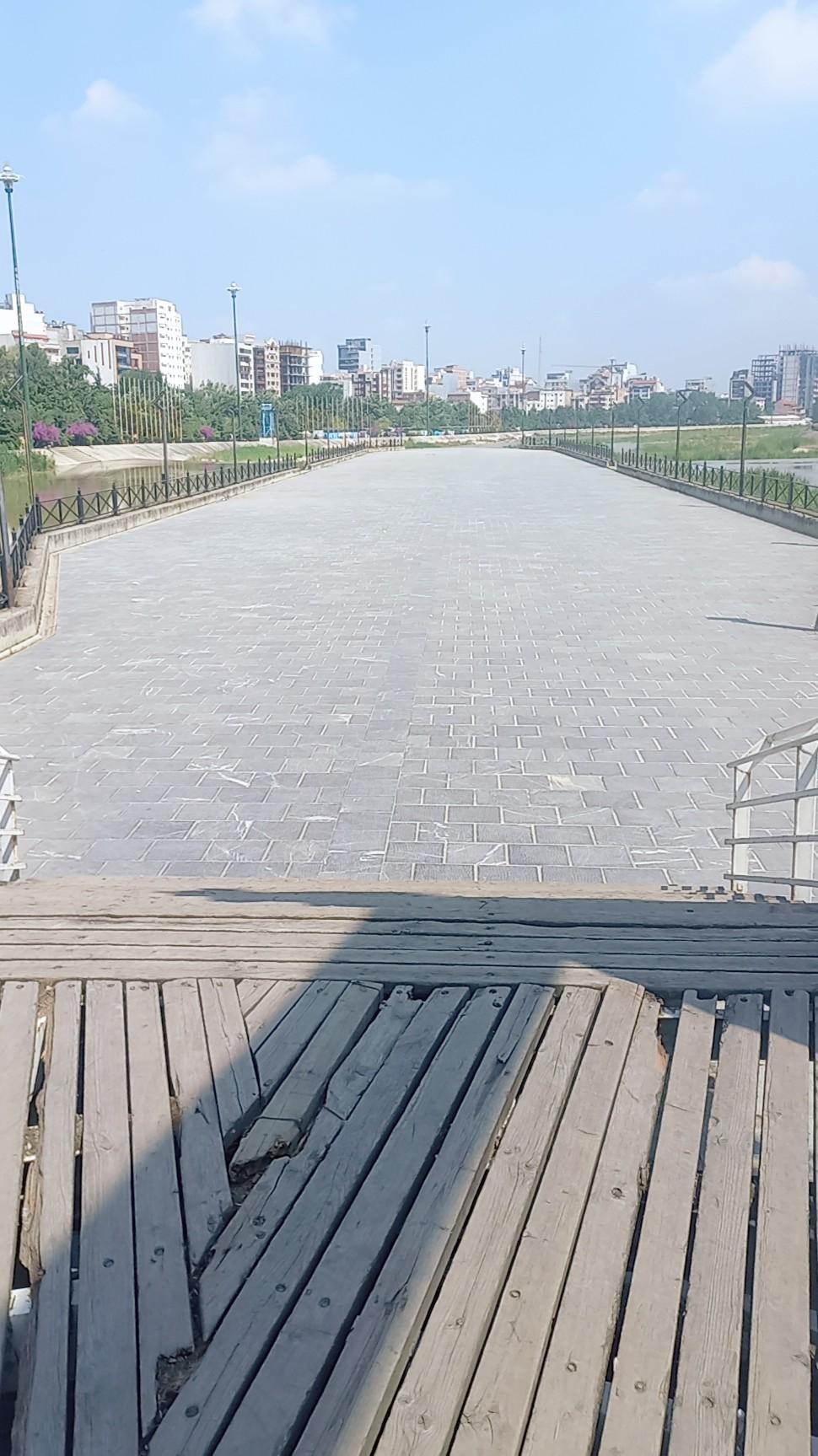 عکس پل معلق ساری