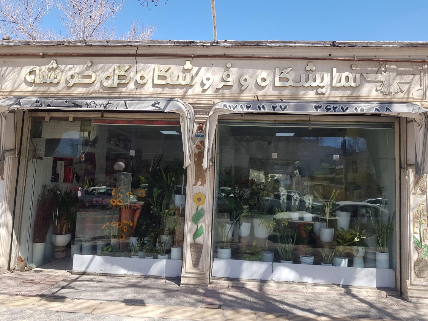 عکس گلفروشی گل خوشه