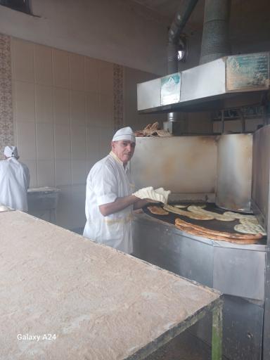 عکس نانوایی بربری بی نظیر
