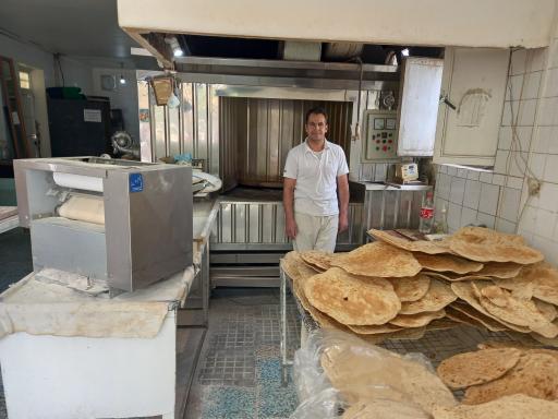 عکس نانوایی 