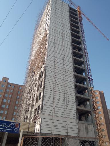 عکس برج مسکونی بام شهر اراک