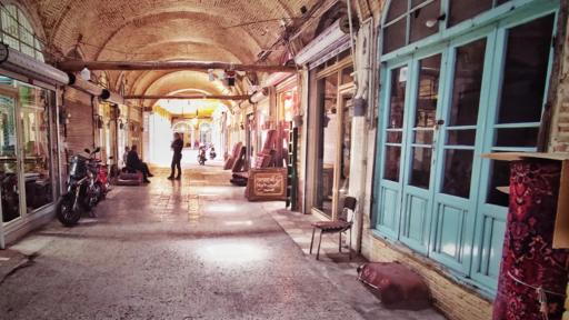 عکس بازار تاریخی پایین زنجان