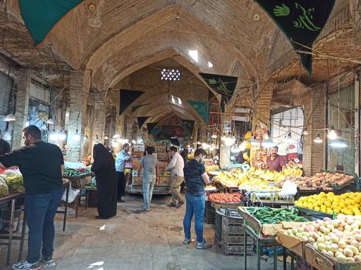 عکس بازار تاریخی پایین زنجان