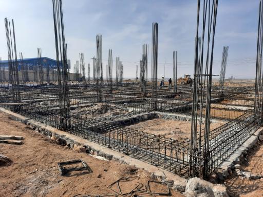 عکس بتن آماده و ماسه شویی شیخ علیزاده