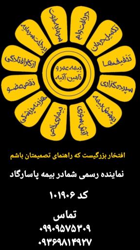 نمایندگی بیمه پاسارگاد ۱۰۱۹۰۶
