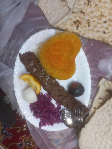 عکس کباب ساطوری تک بناب
