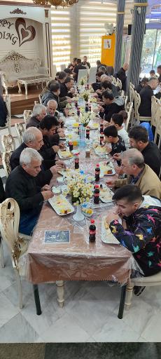 رستوران تالار لوکس طلایی