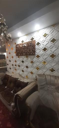 عکس تولیدی دیوارپوش سنگ سه بعدی مصنوعی آلما استون