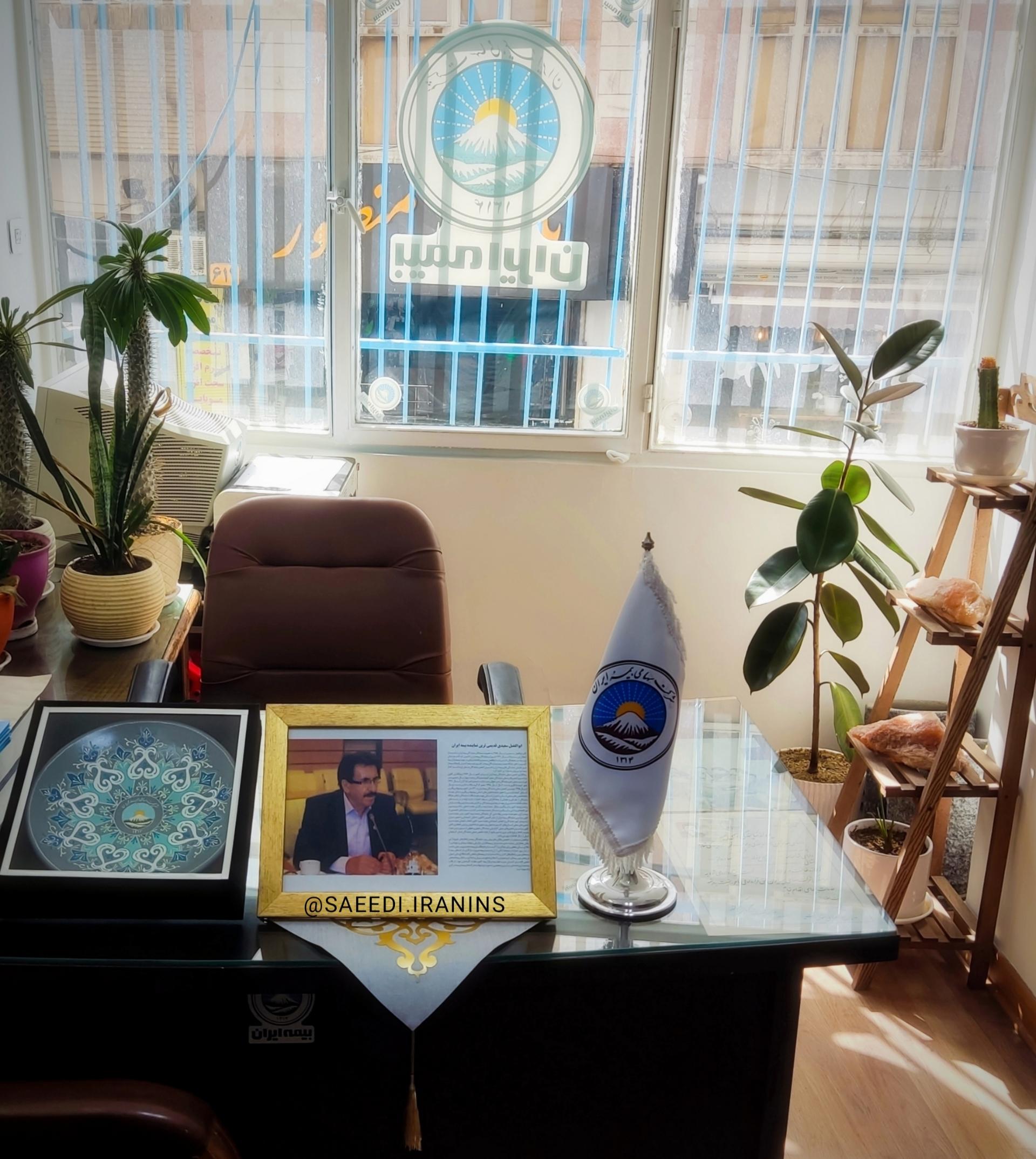 عکس بیمه ایران (نمایندگی سعیدی ۲۰۸۵۴) شعبه ارامنه جنوبی