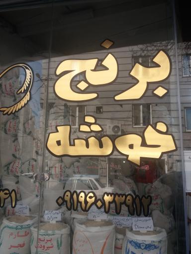 عکس برنج خوشه