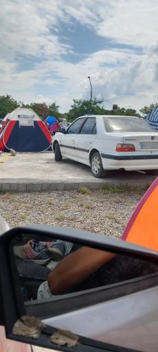 عکس محل اسکان کمپ چادر