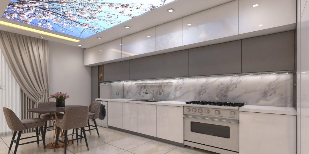 عکس کابینت بلوط چوب 