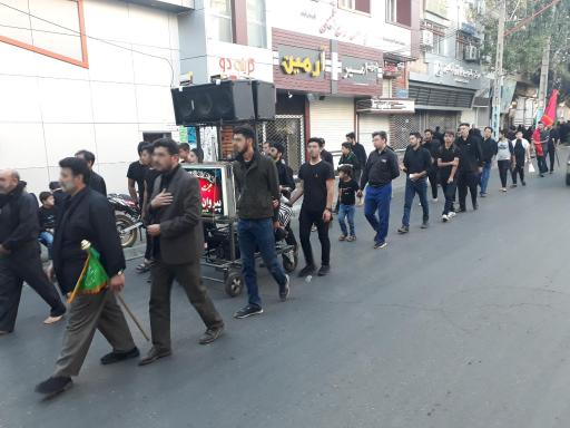 عکس هیئت حسینی قرآنی پیروان مهدی(عج) شهرستان مراغه