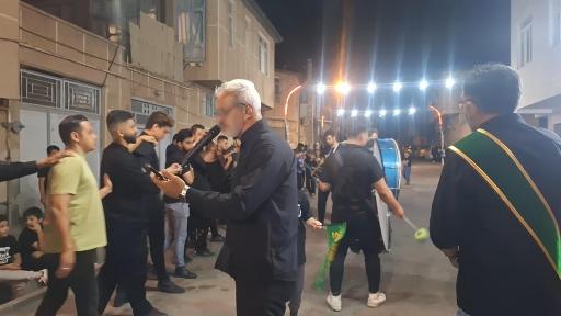 عکس هیئت حسینی قرآنی پیروان مهدی(عج) شهرستان مراغه