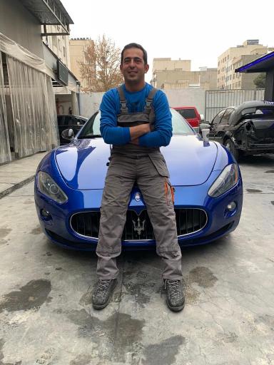 عکس صافکاری pdr قاسم 