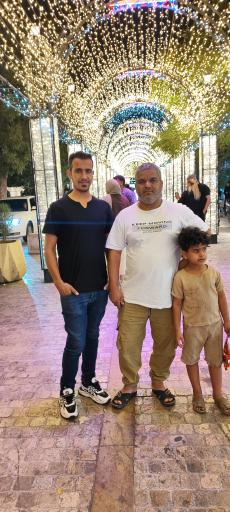عکس تونل نوری شبانه ارگ کریم خان